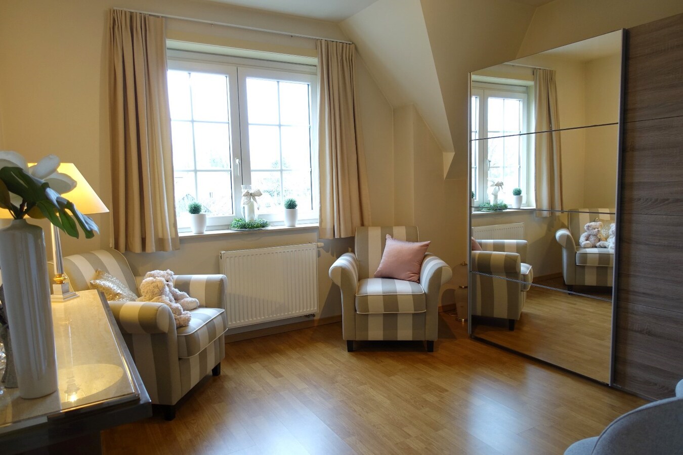 Rustig gelegen dakappartement met garagebox 