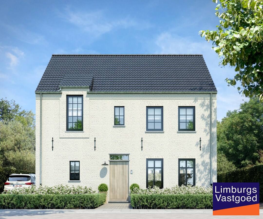 Nieuwbouwwoning, open bebouwing, 5a 6ca, te Zonhoven 