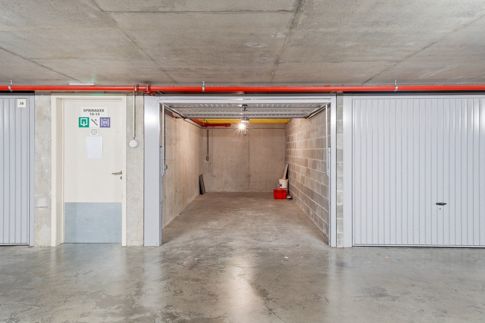 Garagebox in site Oud Militair Hospitaal te Oostende 