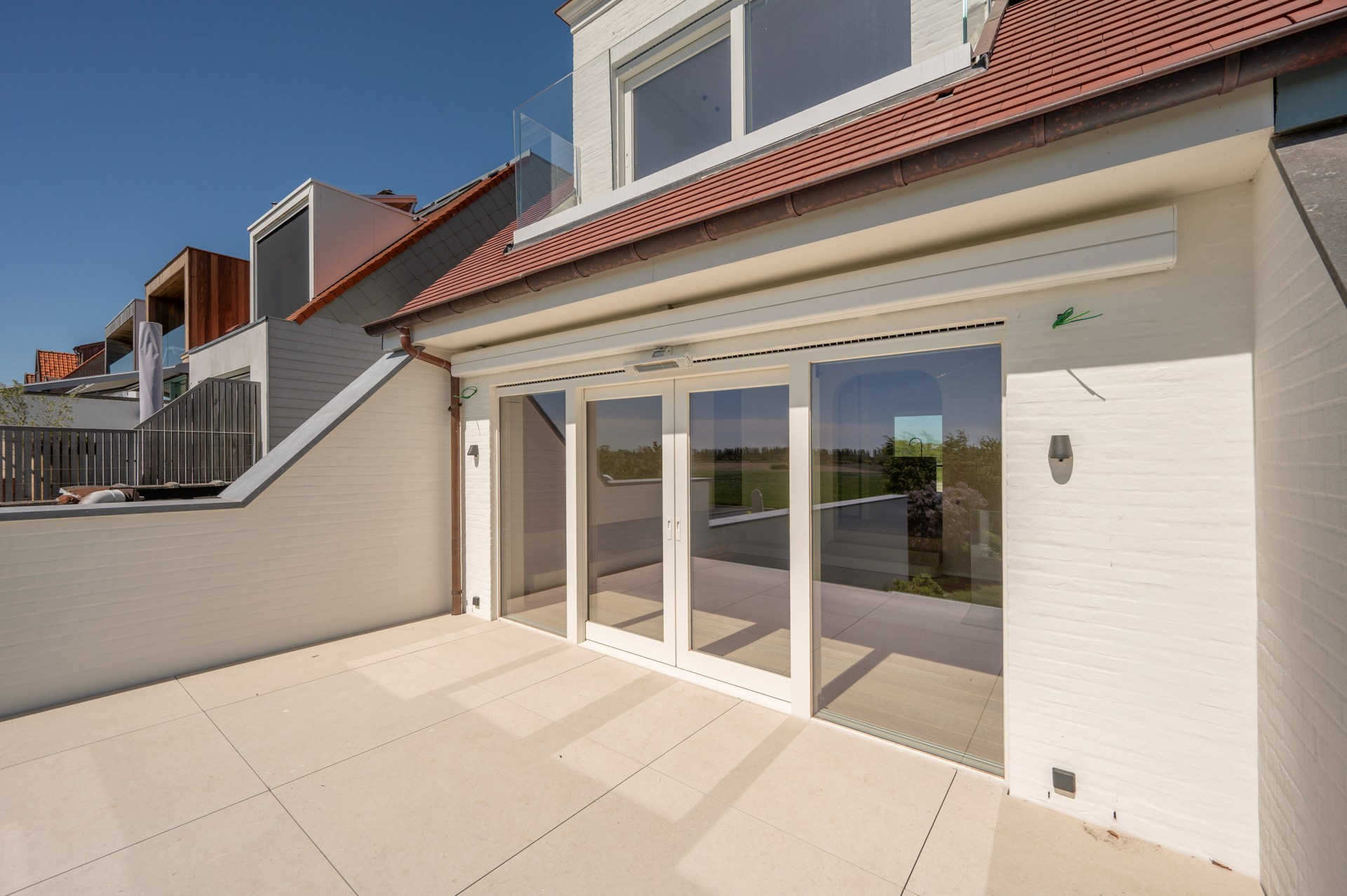 Uitzonderlijke bel-etagewoning met open zichten over de Knokse Polders 