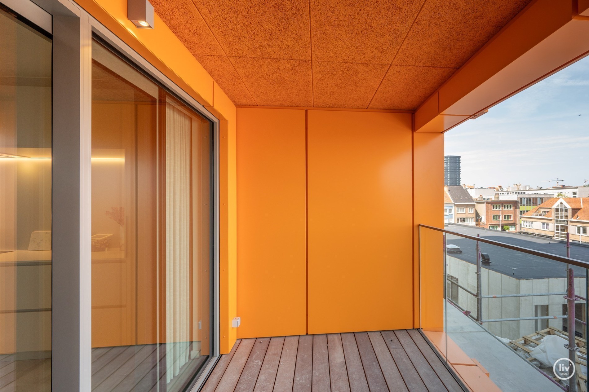 Appartement de 2 pièces bien situé à la Résidence Hoost. 