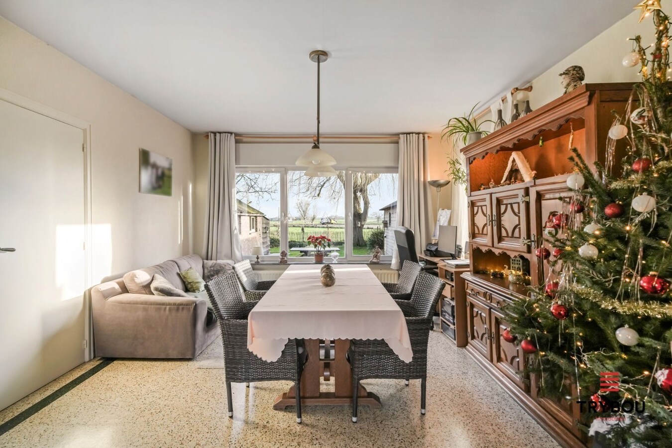 🏡 Ruime kangoeroewoning met prachtig tuinzicht in Klerkenstraat 31 – Kortemark 