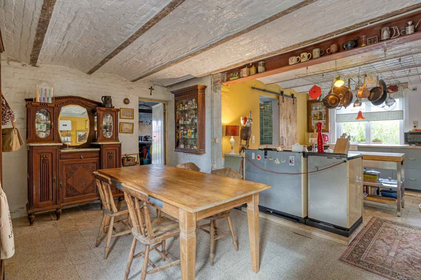 HOEVE in Hoegaarden met 5 slaapkamers (Kangoeroewoning) 
