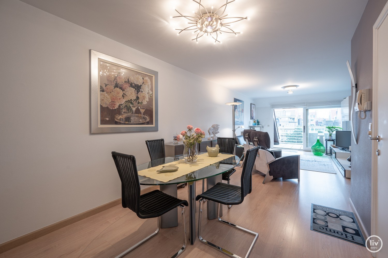 Centraal gelegen triplex-appartement met ruime zonne-terrassen op wandelafstand van de Zeedijk-Albertstrand en Dumortierlaan 