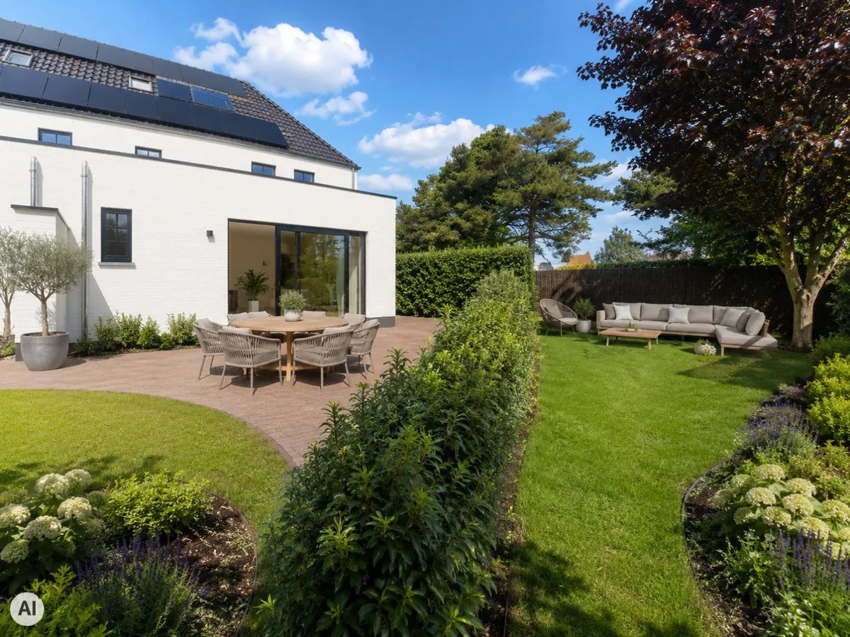 Exclusieve, energiezuinige nieuwbouwwoning op een discrete ligging te Waregem! 