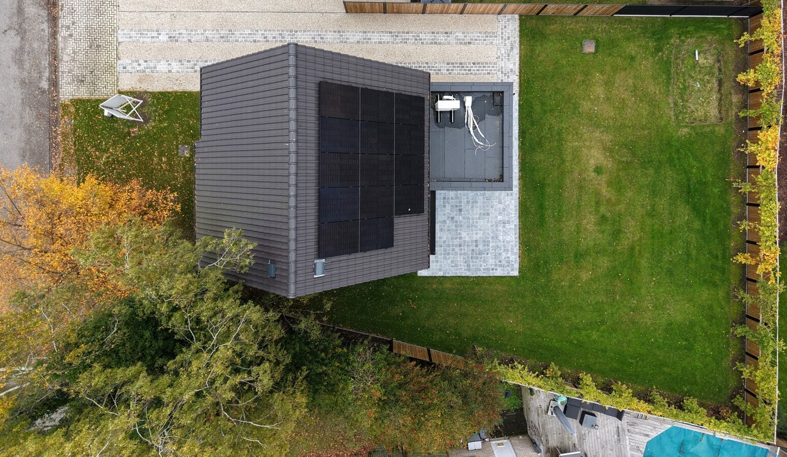 Energievriendelijke (A+) E-peil -5 nieuwbouwvilla in centrum Schilde met Zuid-tuin. 