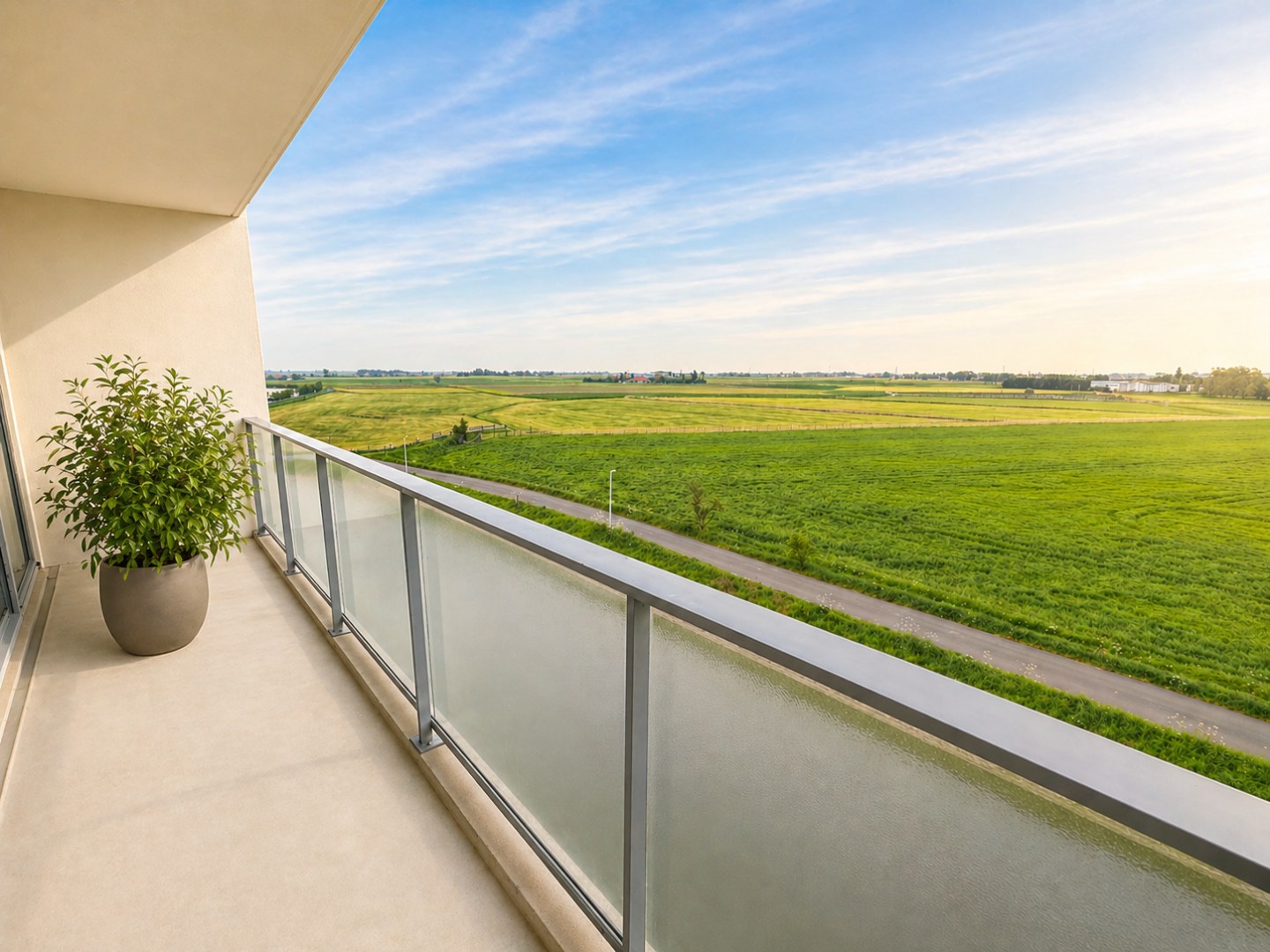 Prachtig gelegen appartement met 2 slpk, zonneterras(sen) en garage, Diksmuide. 