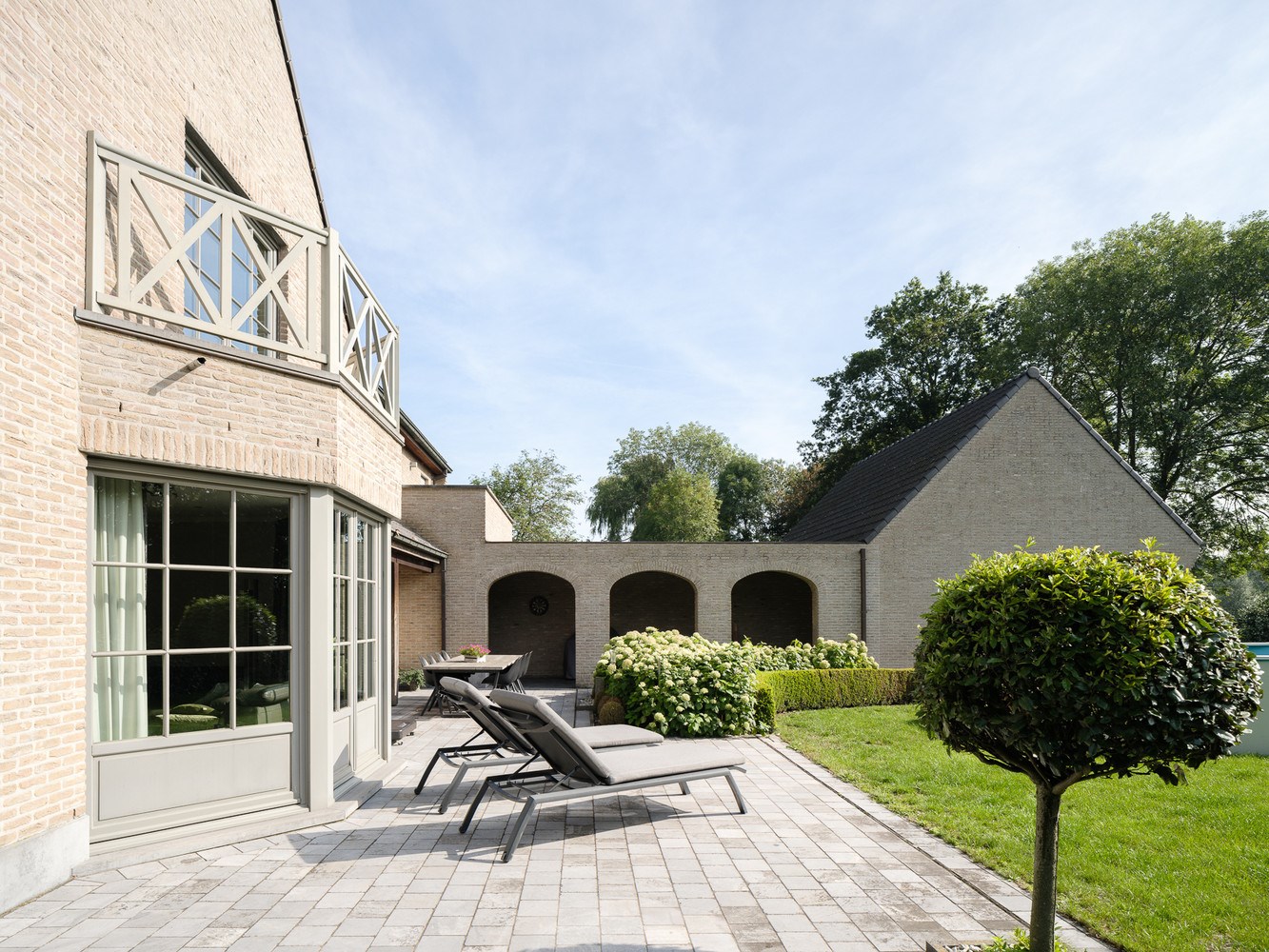 Landelijke luxueuze woning in Wachtebeke. 