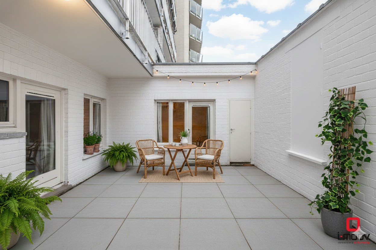 Ruim appartement met terras en garage op toplocatie in Gent 