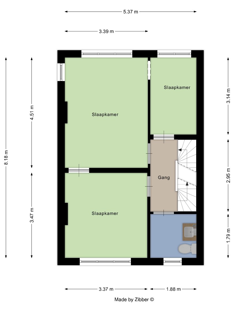 Open bebouwing met 4 slaapkamers en aangename tuin op top ligging in Willebringen! - EPC 735 kWh/m² - bewoonbare opp. 164 m² 
