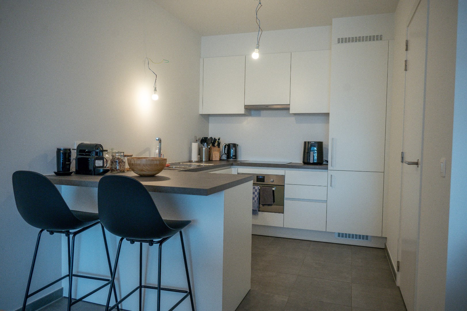 Appartement met 2 slpk en garage 