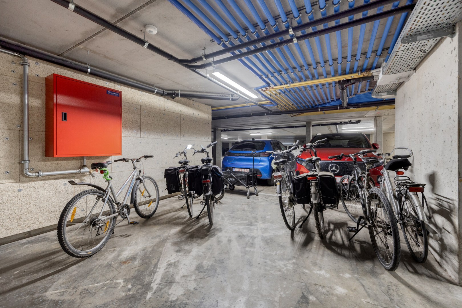 Gemeenschappelijke fietsenstalling