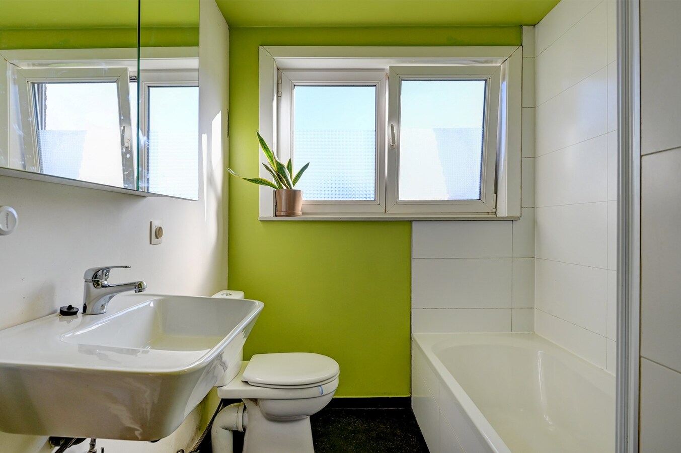 Open bebouwing op een perceel van 28m breed 