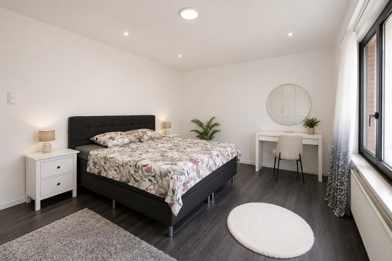 Rustig gelegen en instapklare gezinswoning met 3 slaapkamers, 2 badkamers en diepe tuin in Temse! 