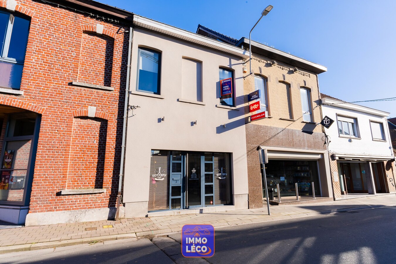 Commerce en plein cœur du village de Dottignies ! Idéal investisseurs !! 