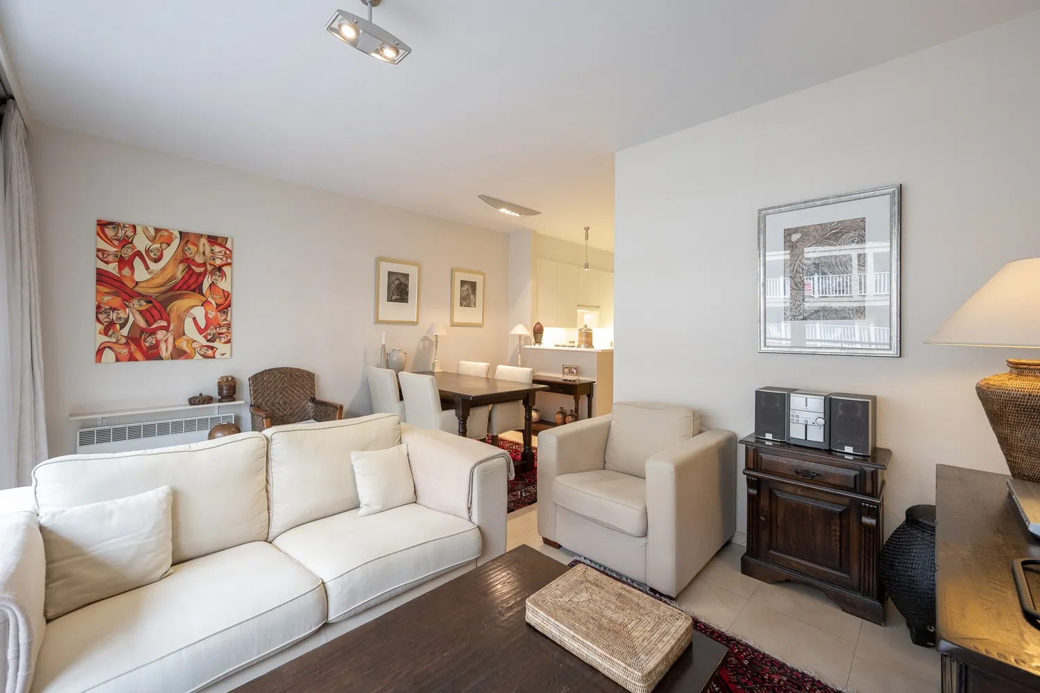 Gezellig 1 slaapkamerappartement met terras gelegen op de Leopoldlaan te Knokke.