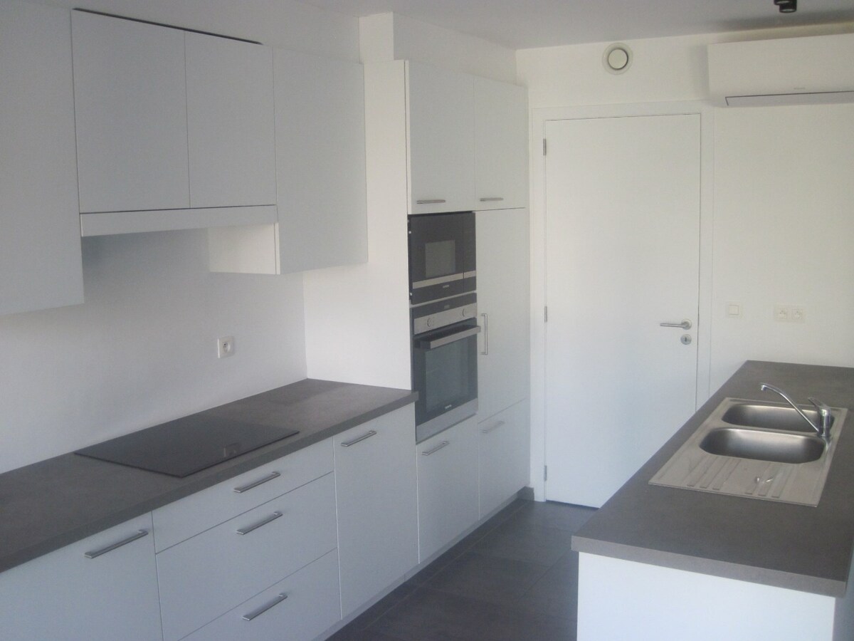 Eigentijds energiezuinig appartement. 