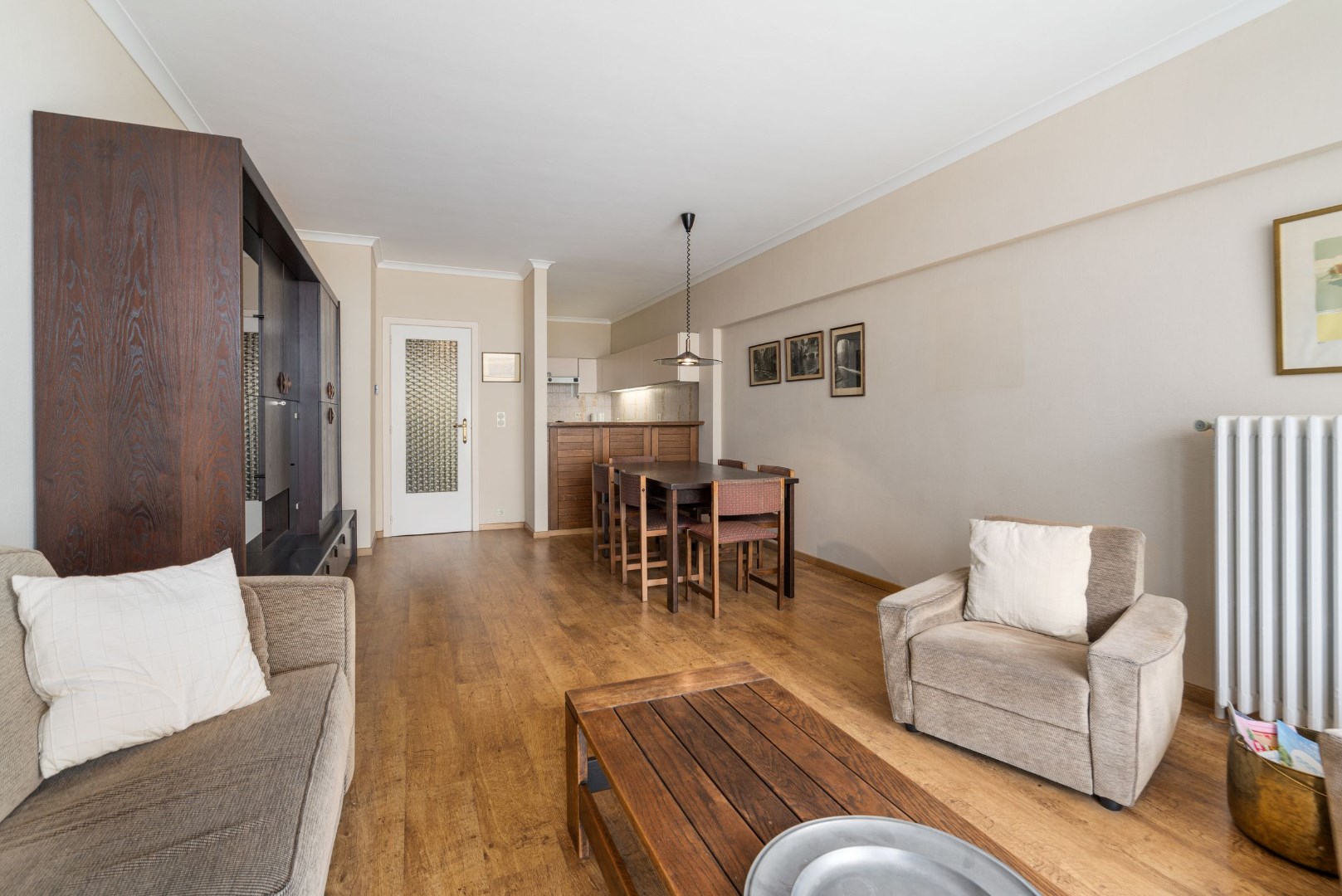 2 slaapkamer op de Zeedijk van Zeebrugge 