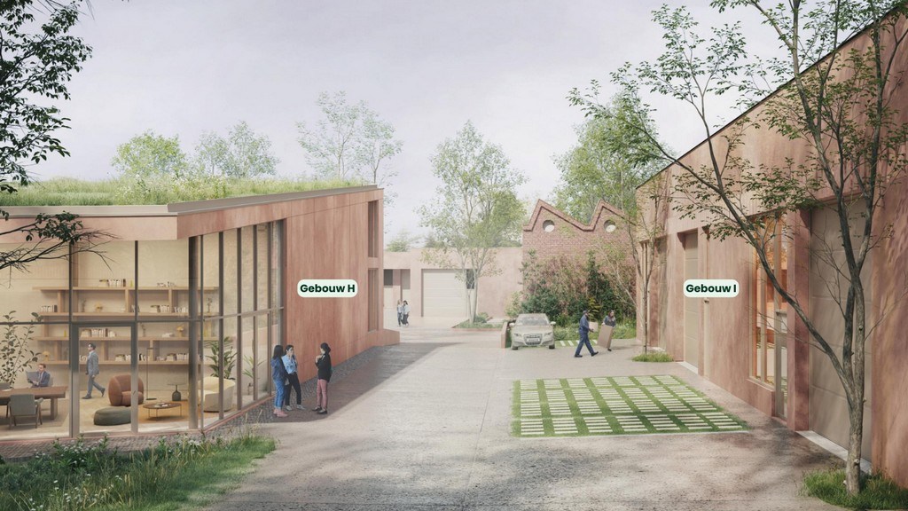 Nieuwbouw KMO-units en kantoren te koop op bedrijvensite Walle te Kortrijk