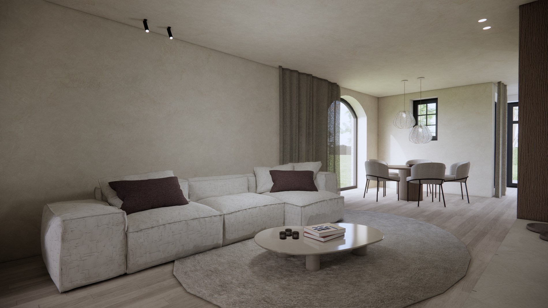 Impressie leefruimte