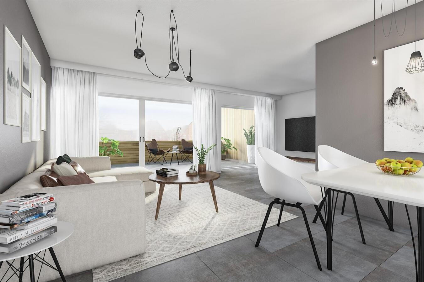 Prachtig appartementscomplex met 7 eenheden gelegen in het dorpscentrum van Opitter 
