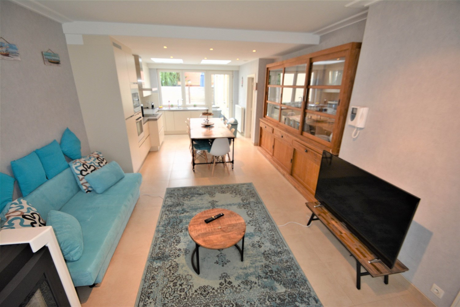 Centraal gelegen woning in het hartje van oud-Knokke nabij het commerciële centrum te Knokke-Heist 