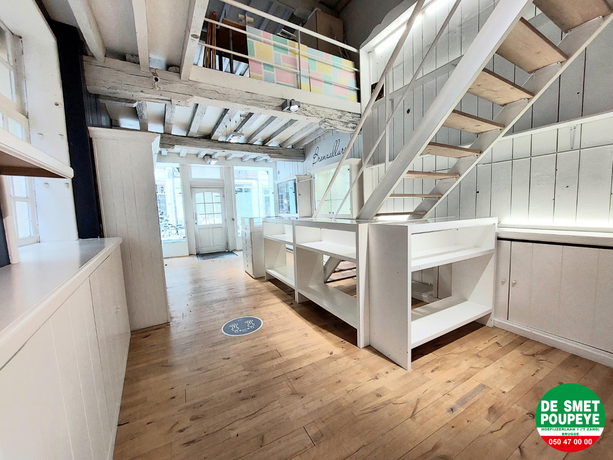 Winkelruimte verhuurd in Brugge