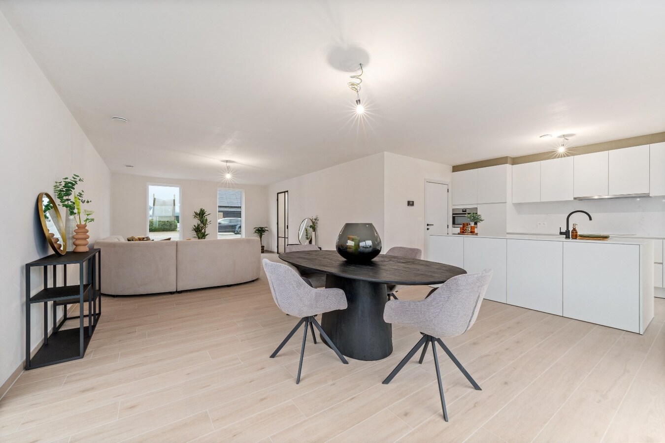 Halfopen nieuwbouwwoning met 3 slaapkamers te Koekelare 