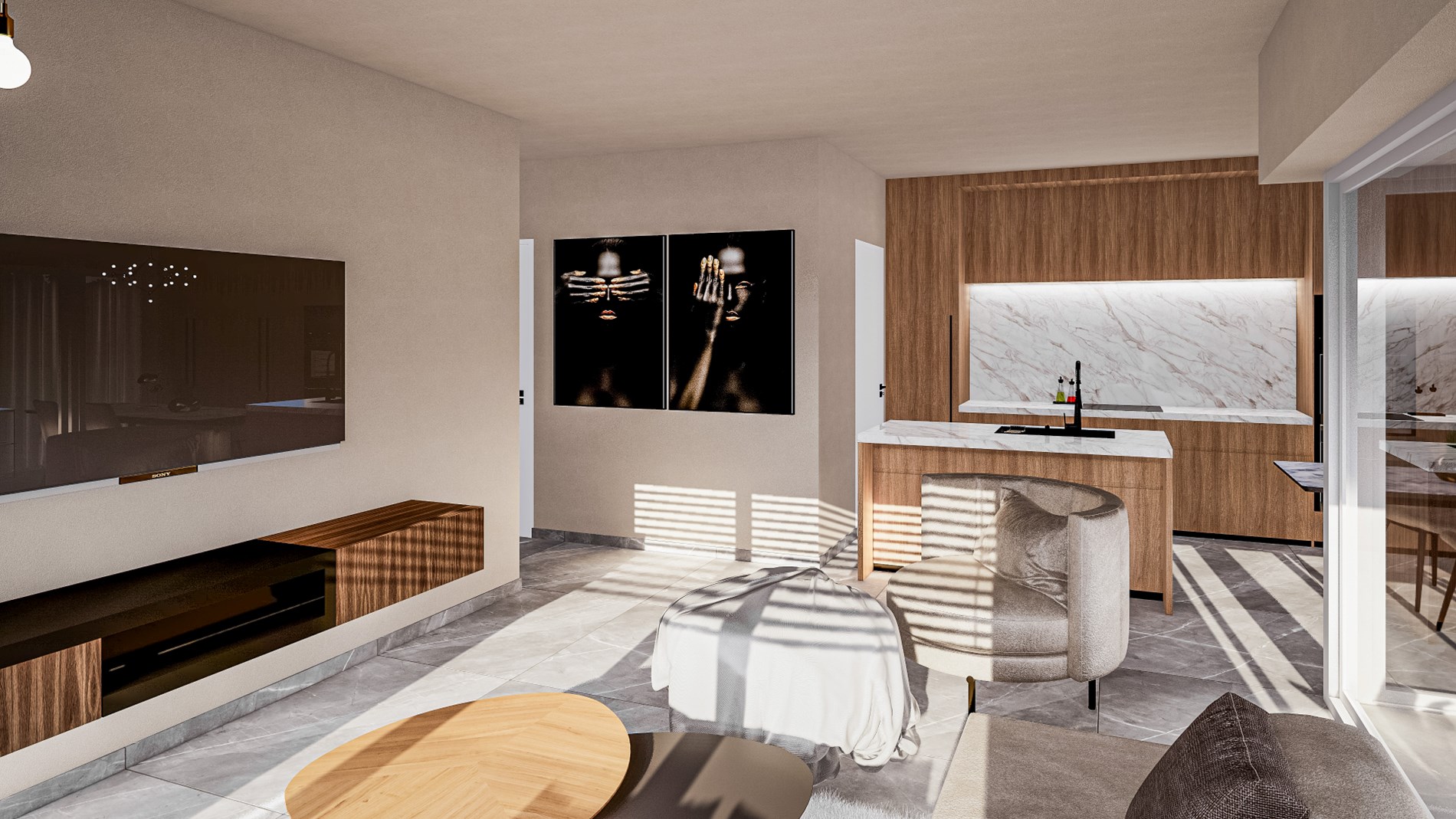 Nieuwbouwappartement met 1 slpk. op topligging in het centrum van Geel 