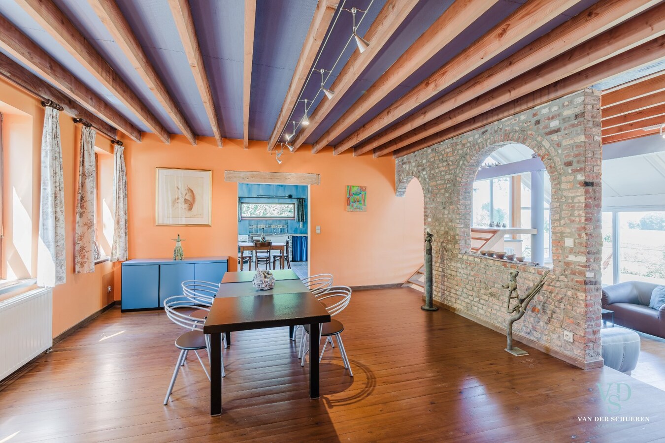 Landelijke woning met exceptioneel zicht. 