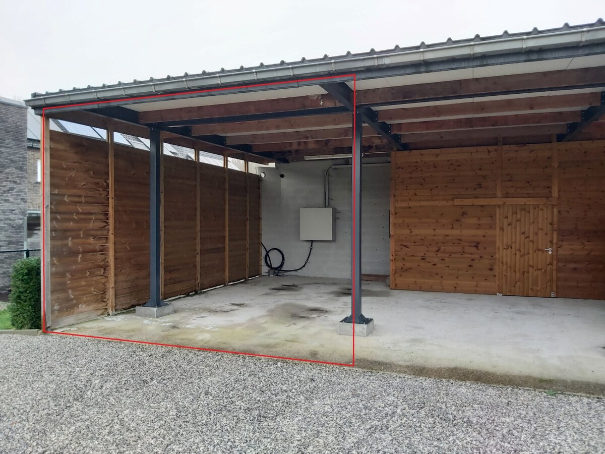 Carport - Gavere centrum. 