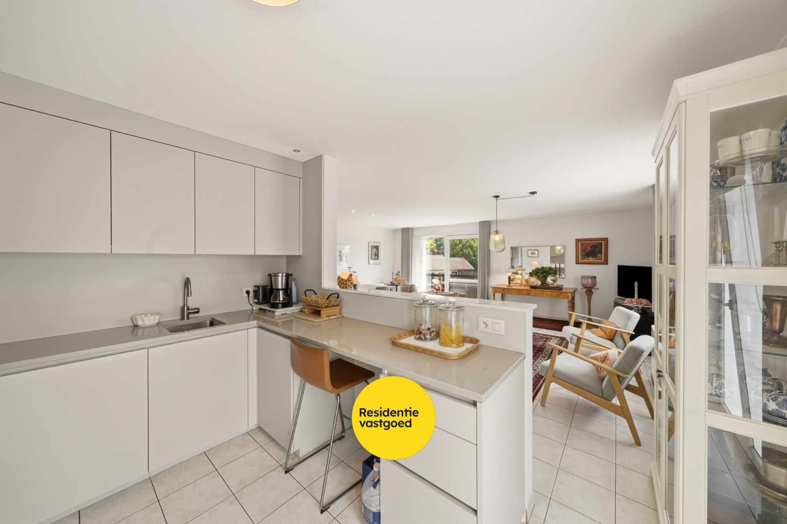 Appartement op 1e verdieping met 2 slaapkamers in centrum Oudenburg (Karpelhof) 