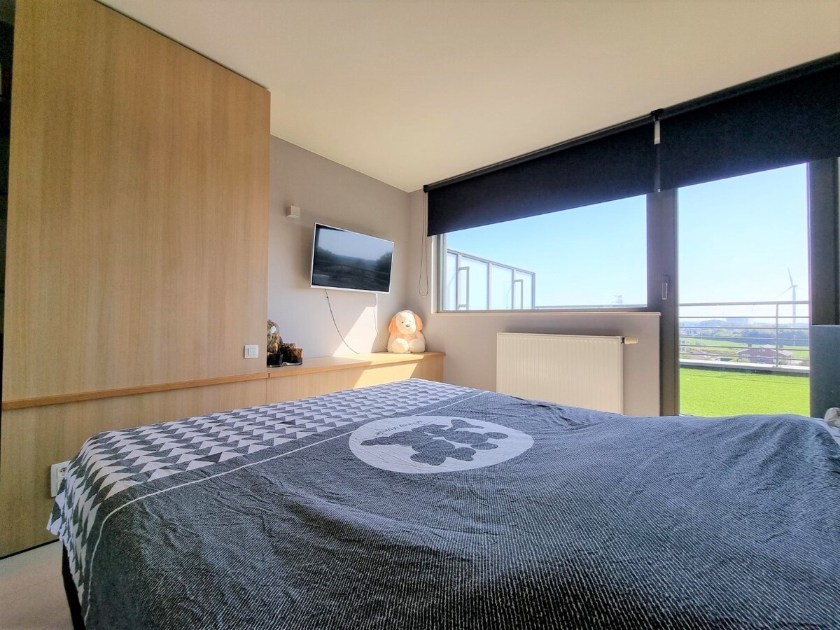 Prachtige penthouse met enorm terras (110m²!) en zeezicht - Zeebrugge 