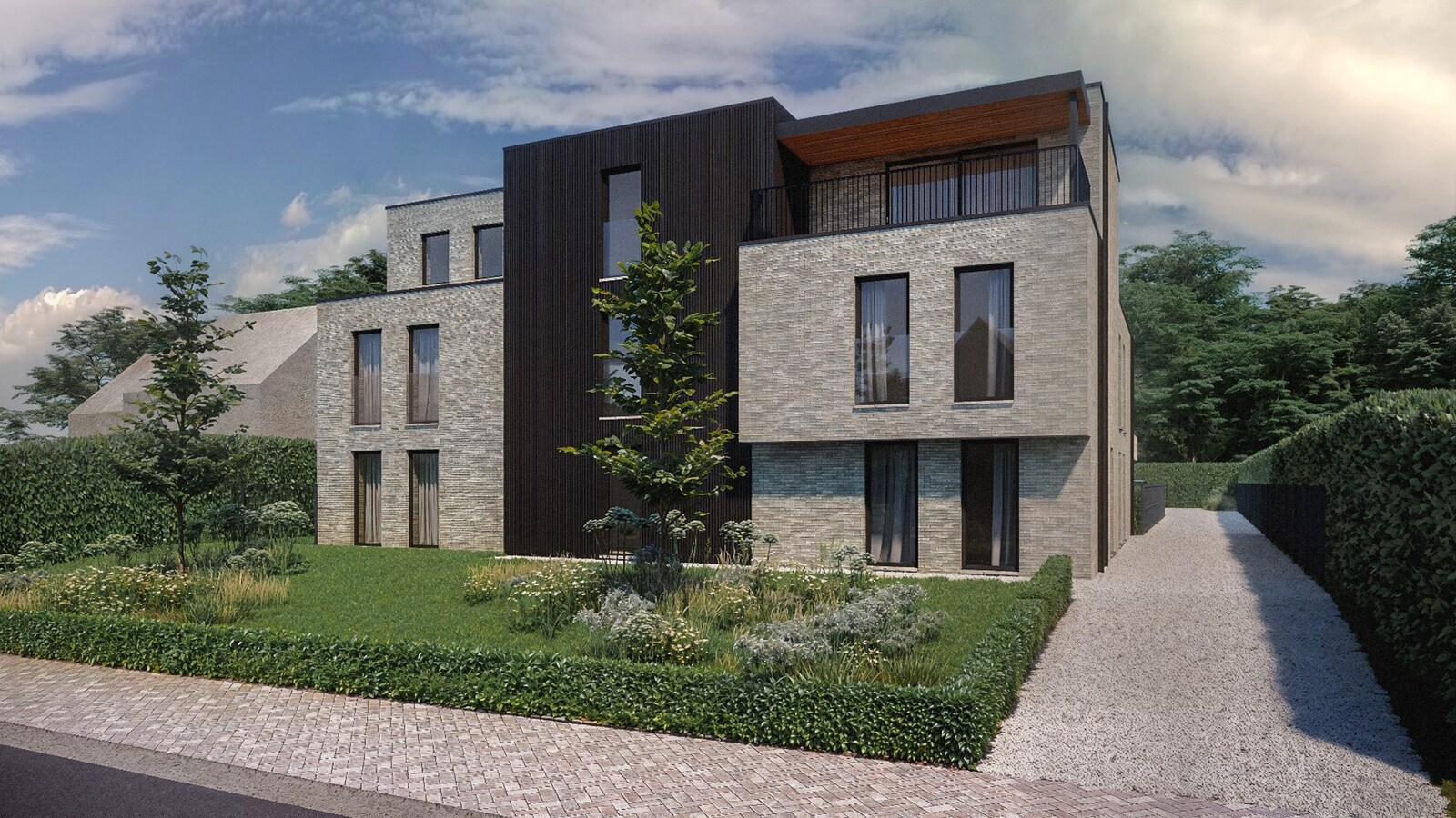 Luxe nieuwbouwproject met 5 prachtige appartementen 