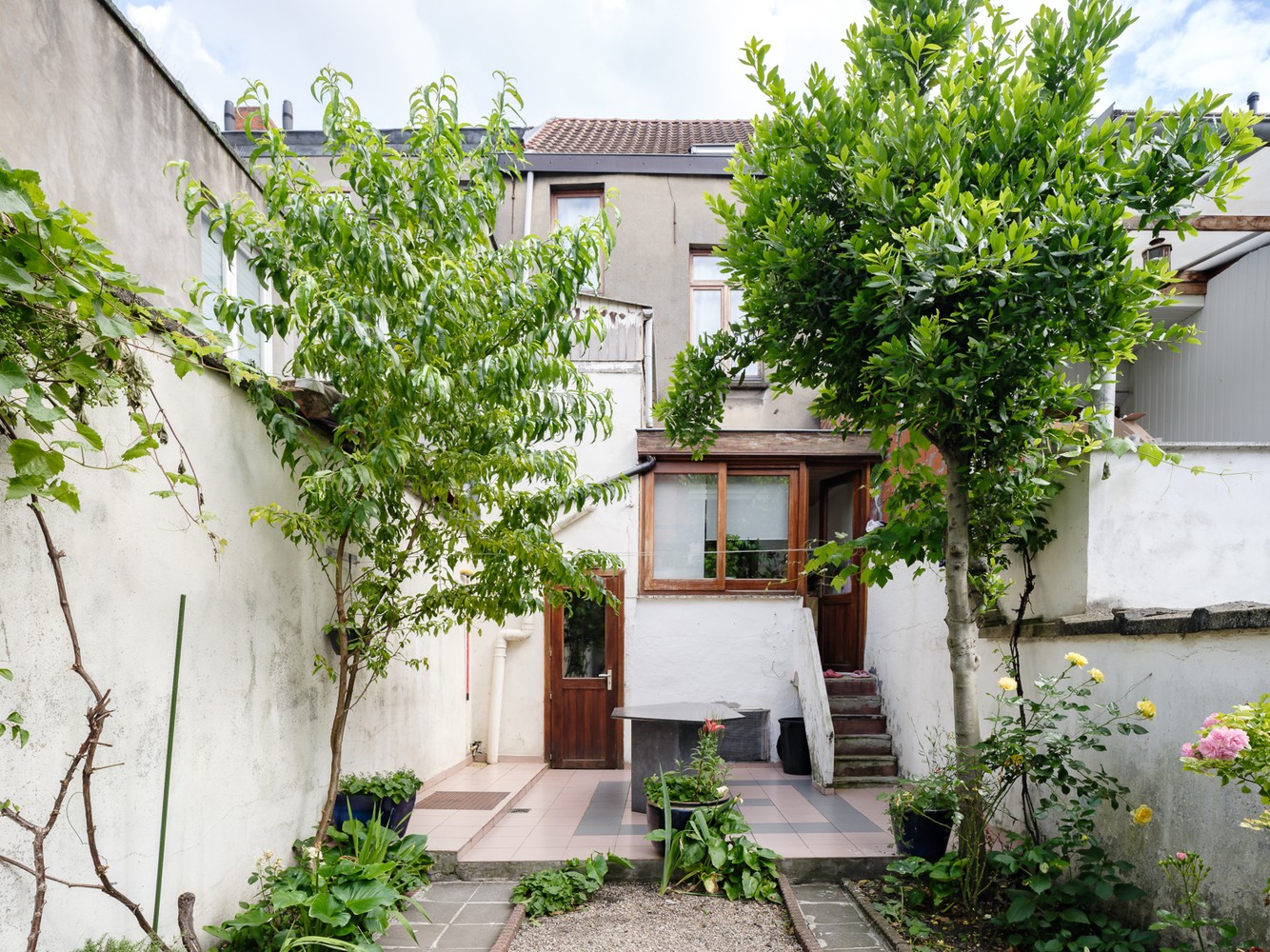 Ruim huis met stadstuin 