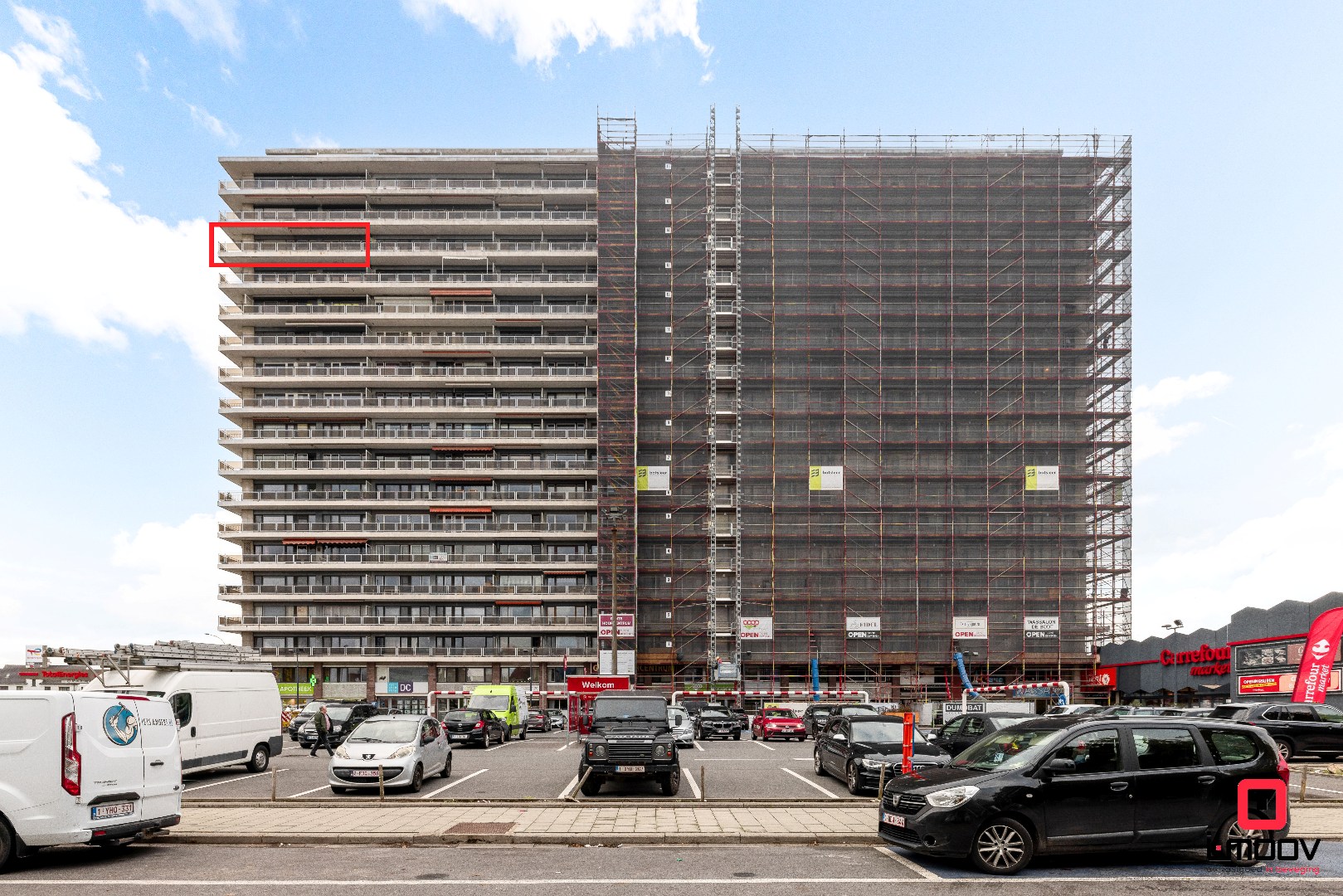 Uniek appartement te huur met twee terrassen en adembenemend uitzicht over de torens van Gent 