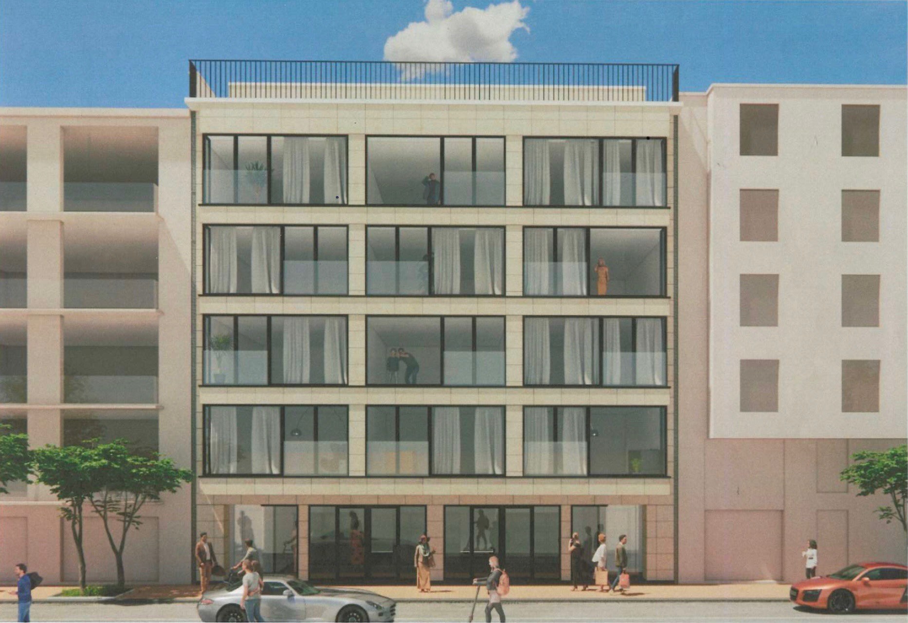 Prachtig gerenoveerd 2 slaapkamerappartement op een topligging in een zijstraat van de Kustlaan te Knokke. 