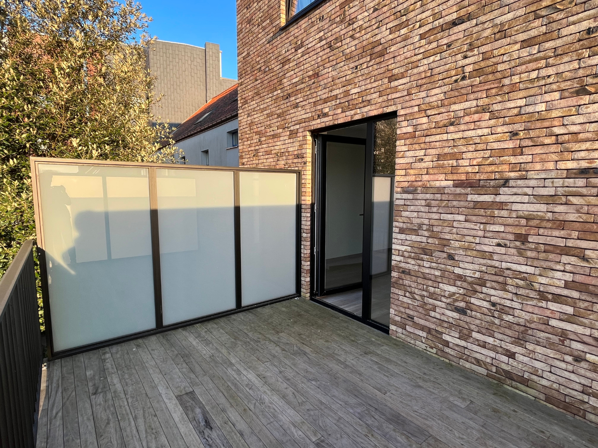 Hip en energiezuinig 1-slp-appartement met aangenaam terras ! 