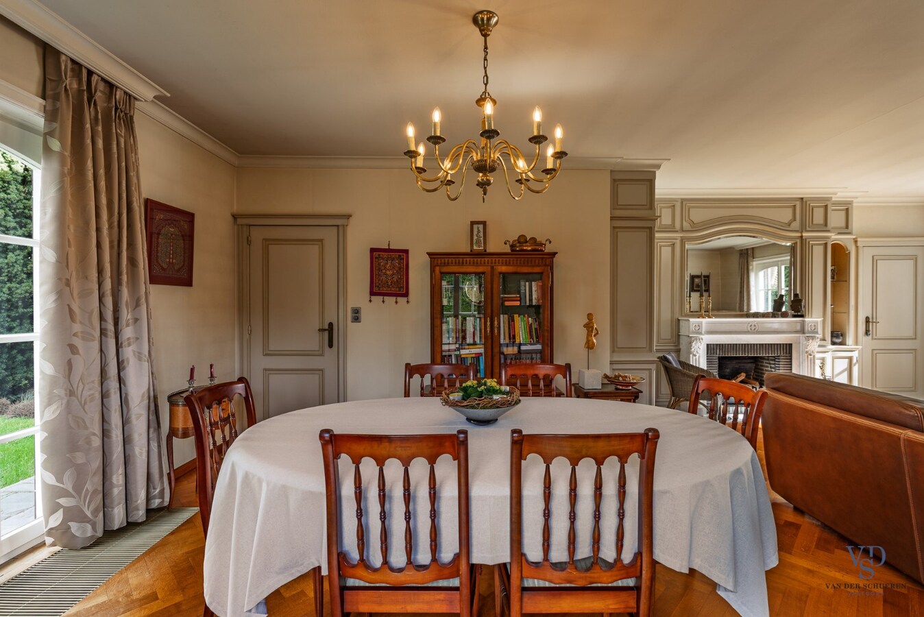 Karaktervolle villa, in Franse stijl. 