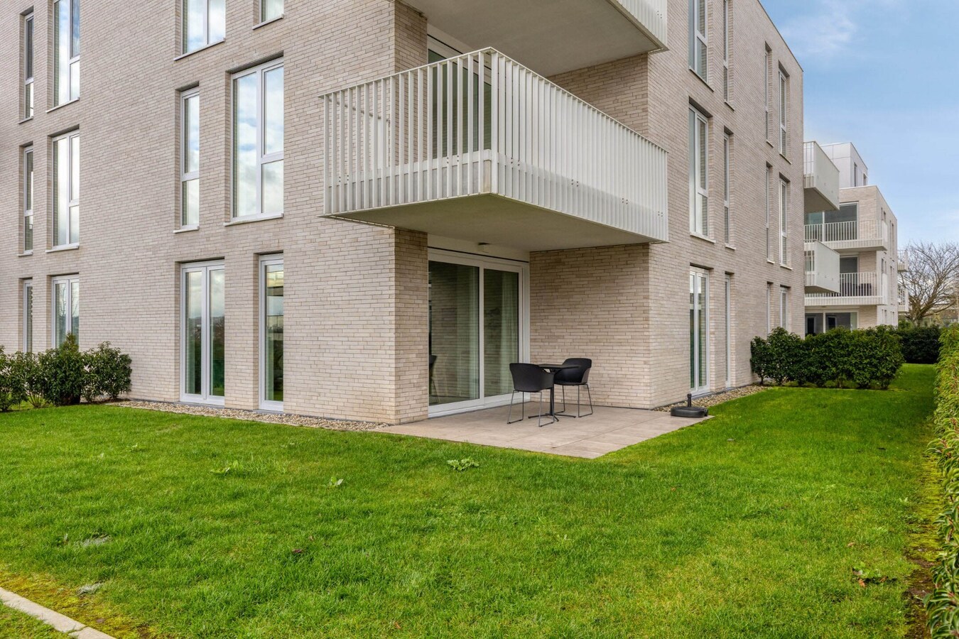 Energiezuinig nieuwbouwappartement met twee slaapkamers en terras 
