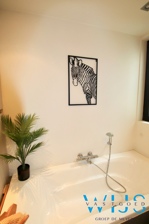 Instapklaar gelijkvloers appartement met 1 slaapkamer &amp; binnenkoer te ASSENEDE! 