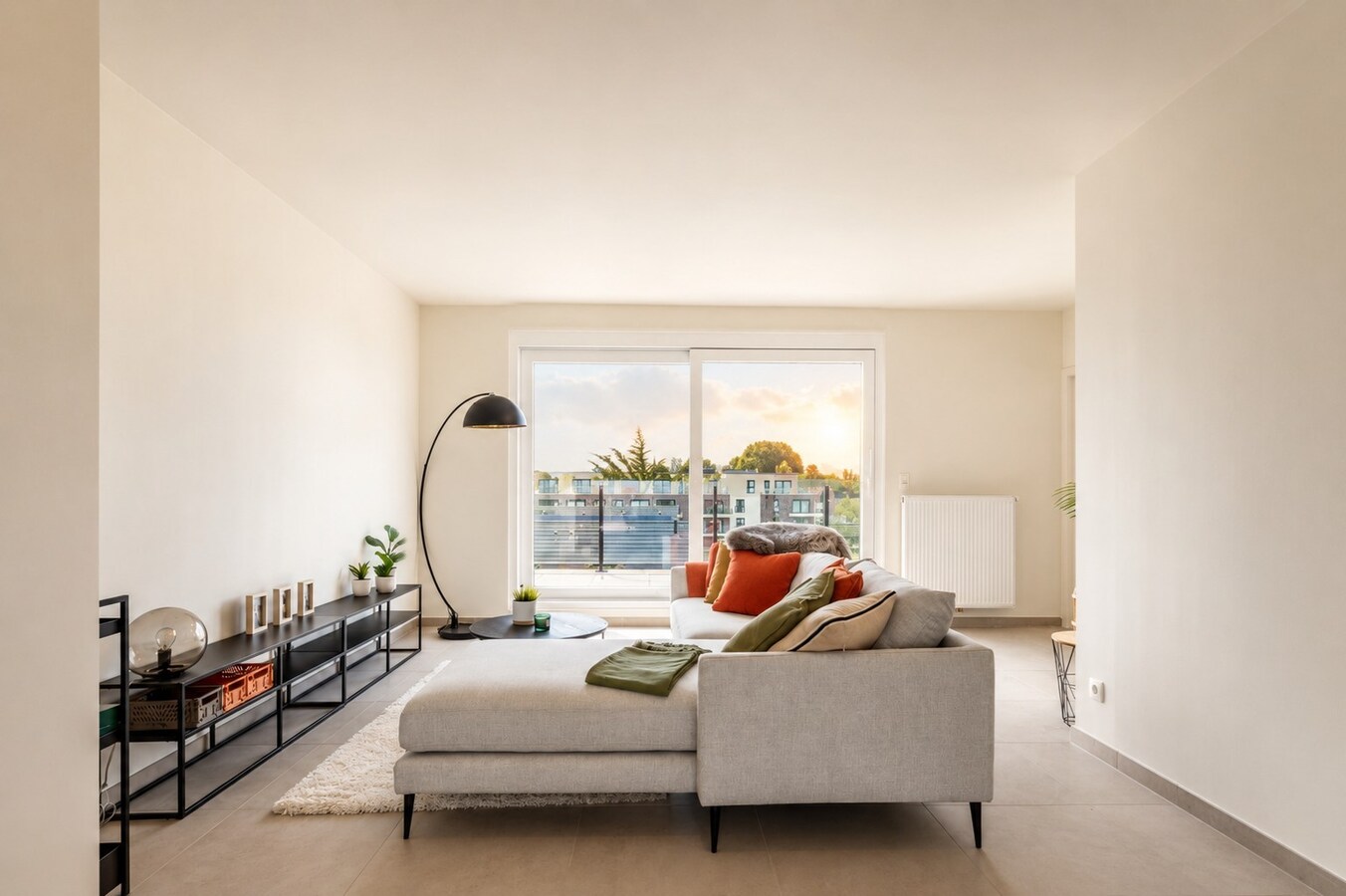 Penthouse (89m2) met uitzonderlijk ruim terras te koop in Emelgem (Izegem) 