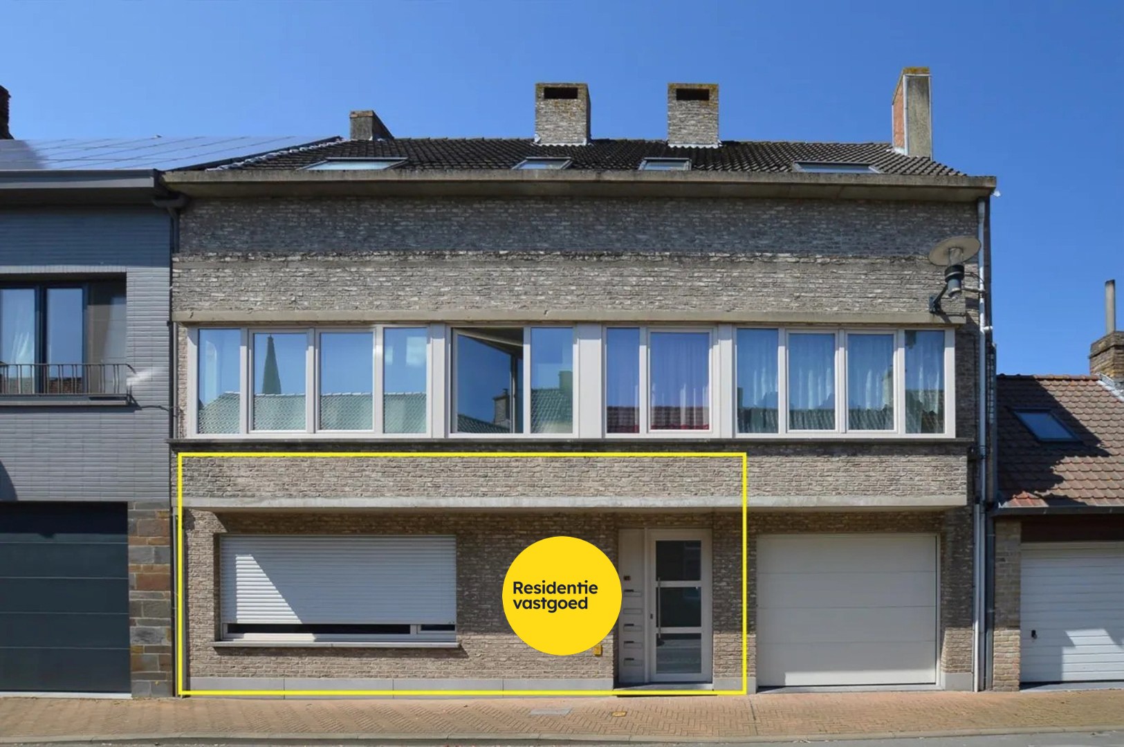 Gelijkvloers appartement met 2 slaapkamers gelegen in centrum Oudenburg. 