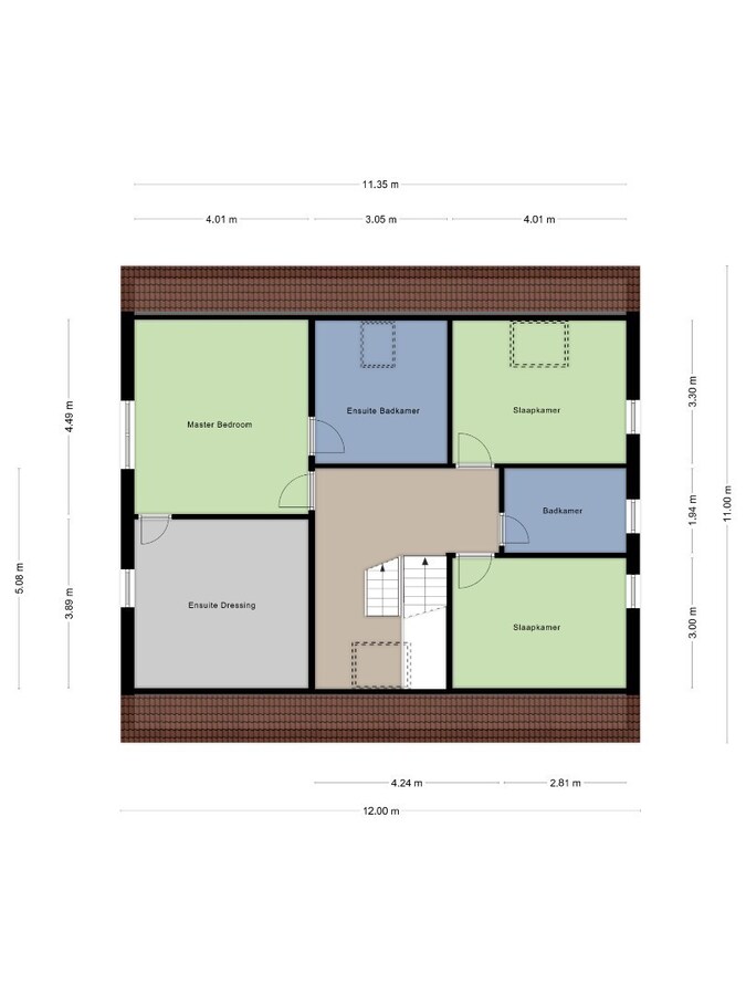 Recente energiezuinige woning met 6 slaapkamers, laadpaal en ruim perceel 