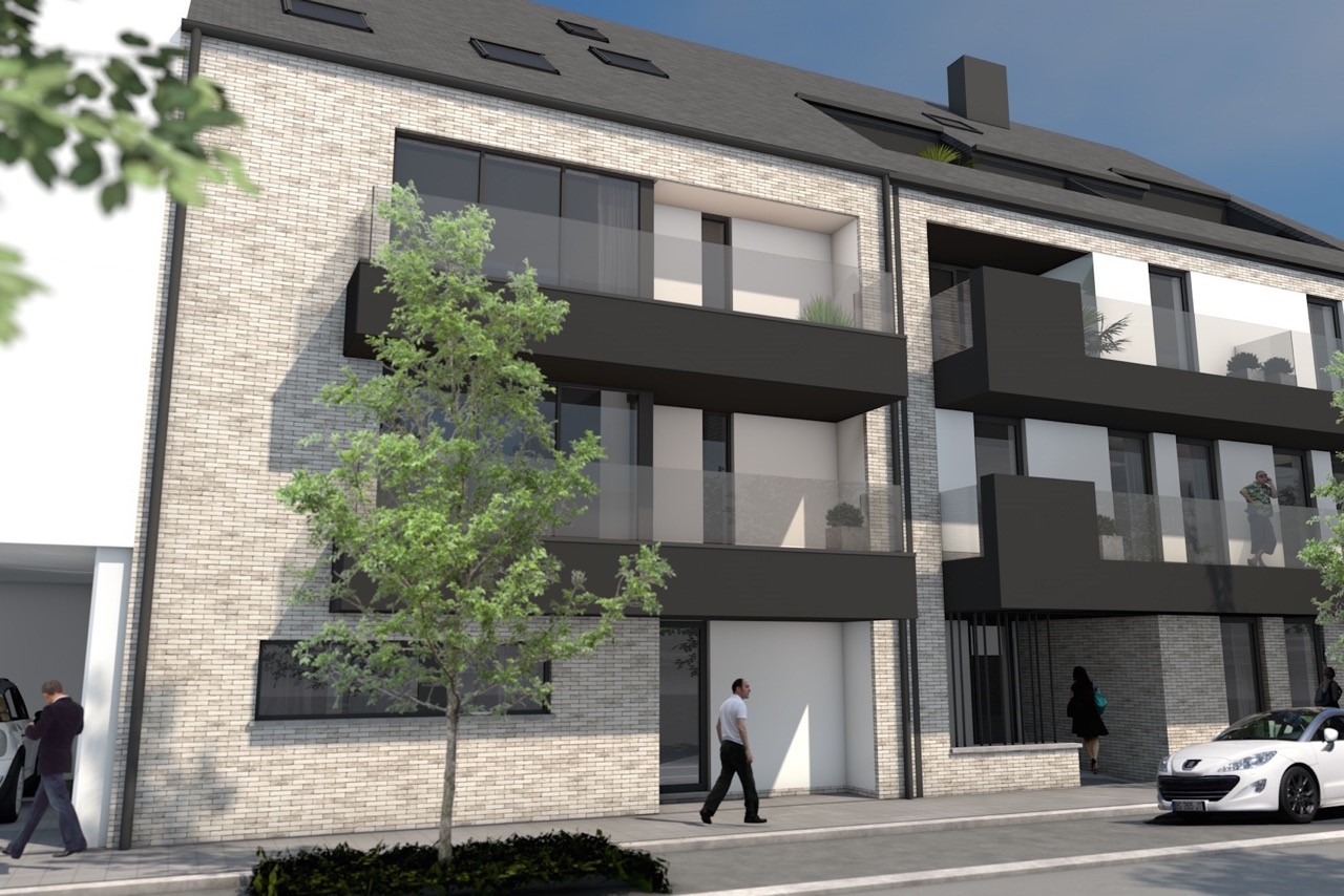 RESIDENTIE MAGRITTE 2 - 6 Moderne appartementen met terras. 