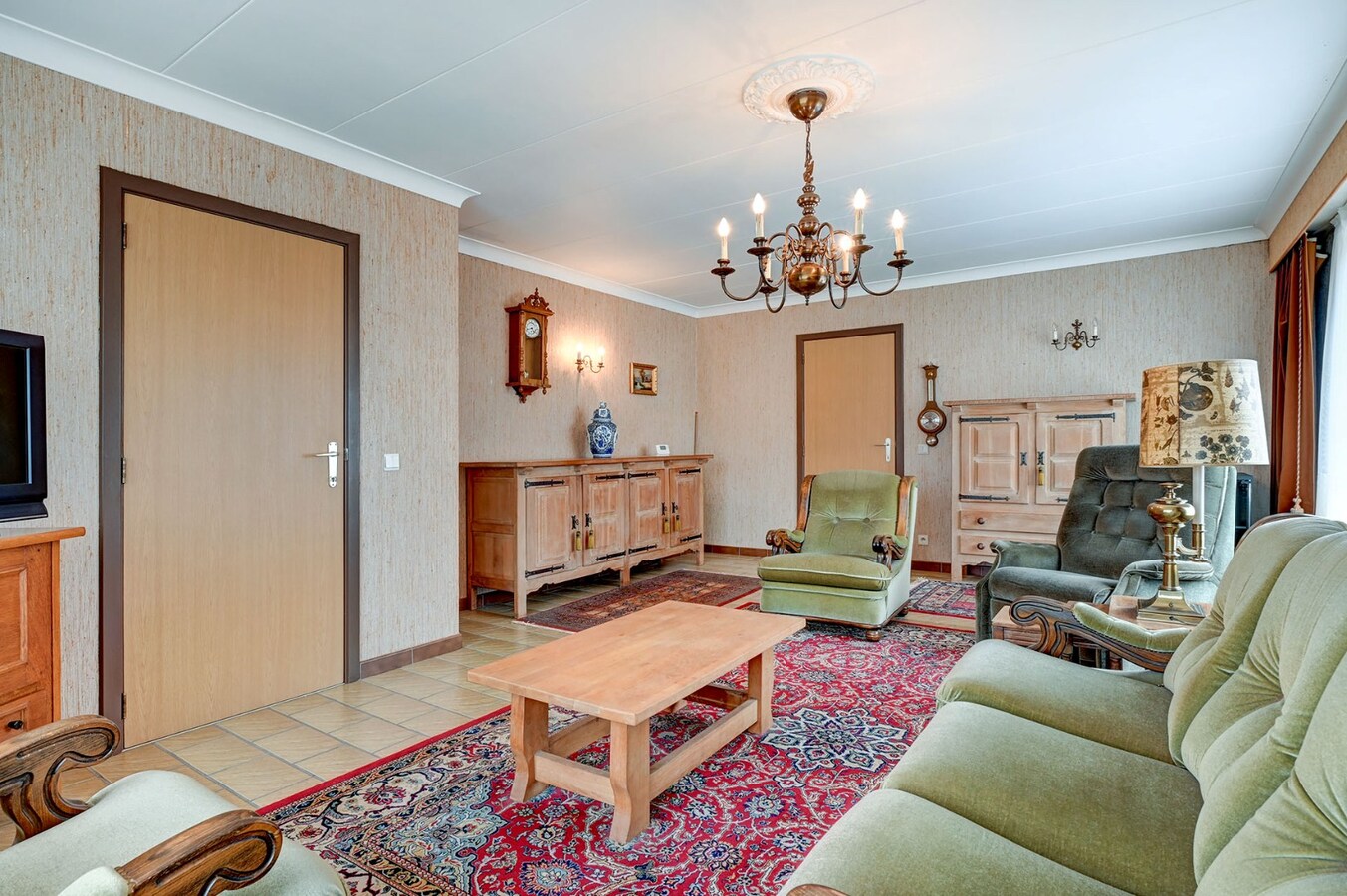 Gelijkvloers huis met drie slaapkamers 