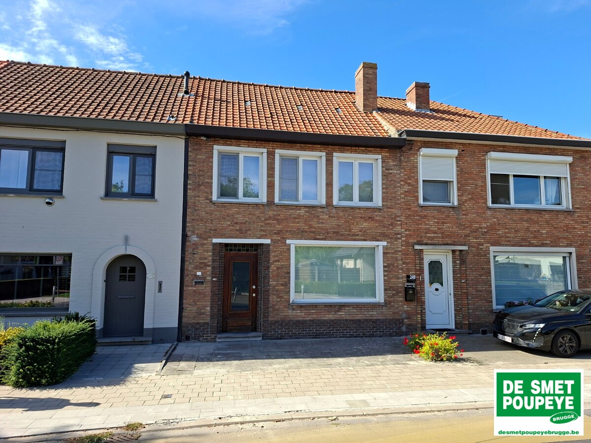 Ruime woning met tuin 