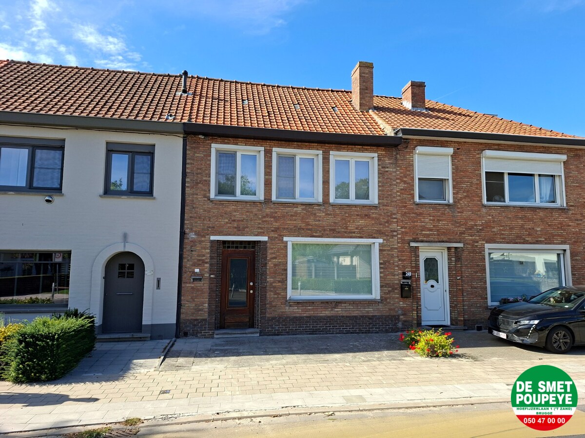 Ruime woning met tuin 