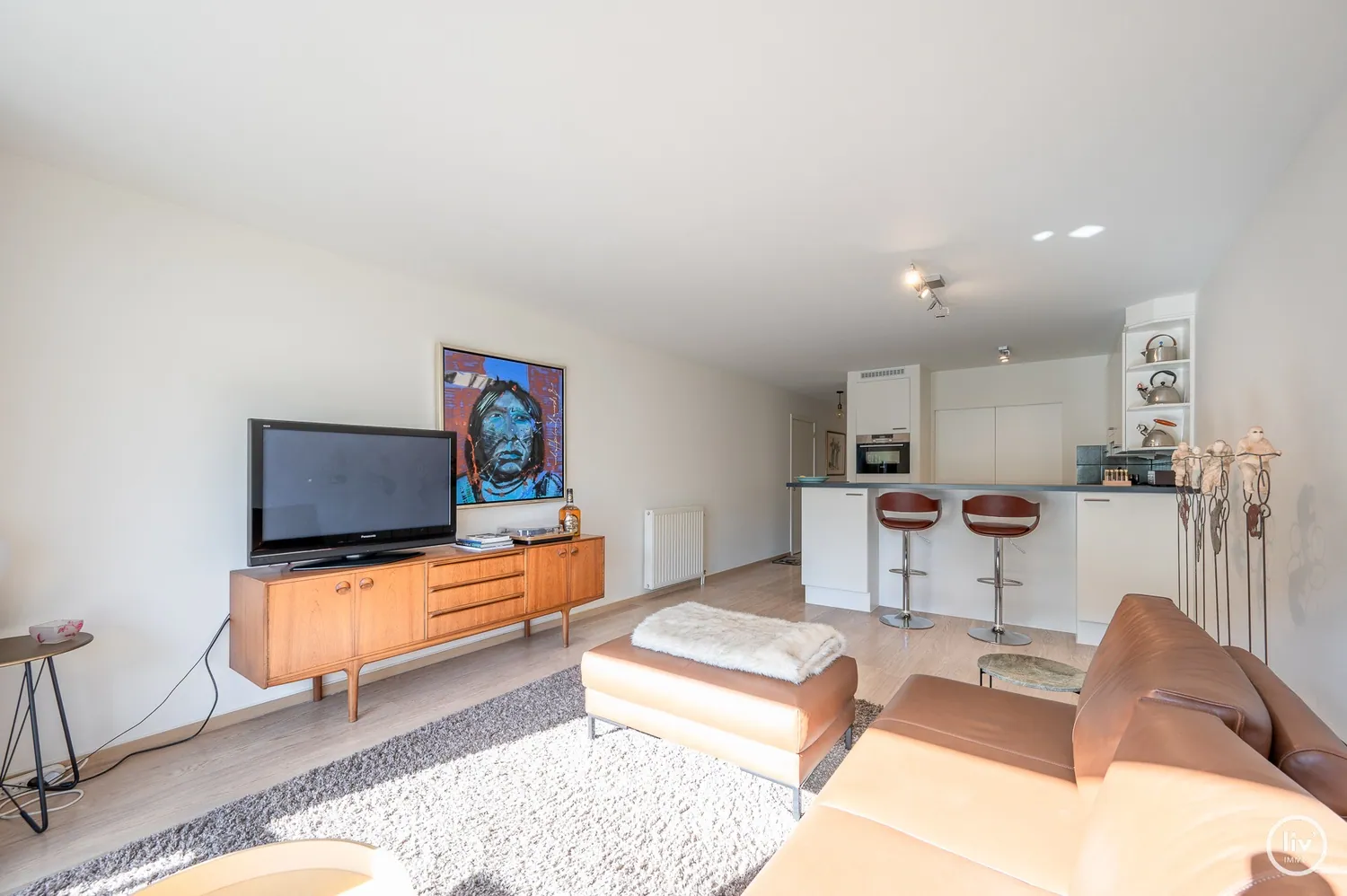 Récent 2 slaapkamerappartement gelegen in een rustige straat vlakbij de Lippenslaan te Knokke.