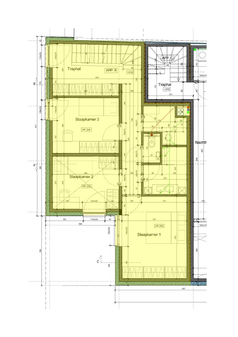 Energiezuinig appartement met groot zonneterras en 3 slaapkamers (bouwjaar 2022) 